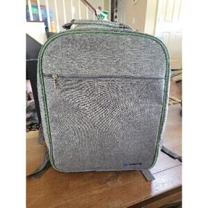 NWOT 0nfaon Large Grey Versatile Travel Backpack Carry On Back Pack Cooler...